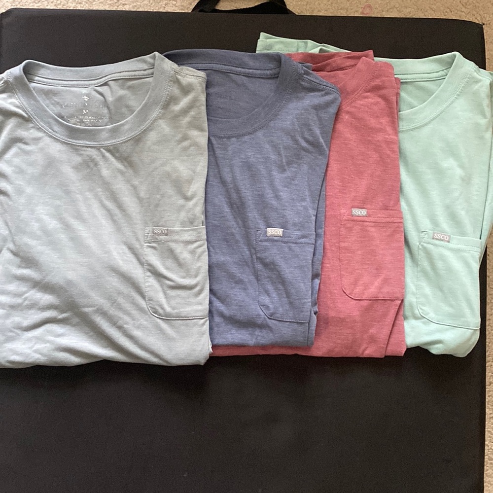 Men’s Southern Shirt Bayside Performance SS Tee Bundle (4; M)